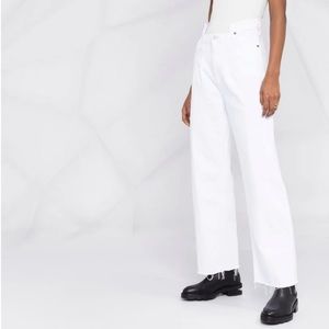 AGOLDE PIECED ANGLE STRAIGHT LEG JEANS - SUGAR (27)